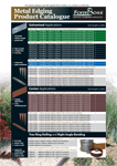 Formboss Steel edging product guide