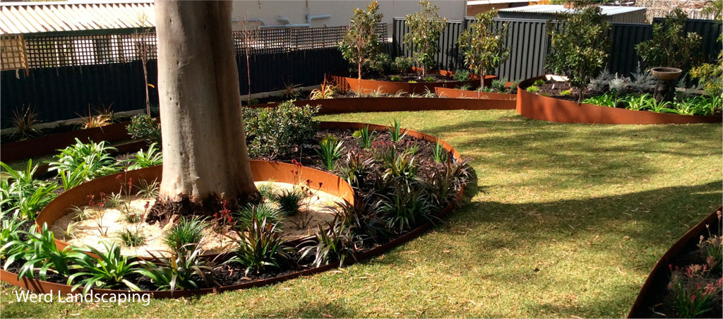 REDCOR® corten steel by Werd Landscaping