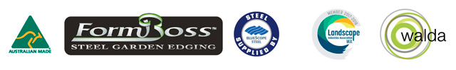 FormBoss steel garden edging logo