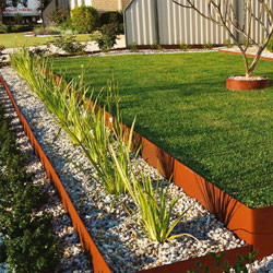 REDCOR® corten steel edging