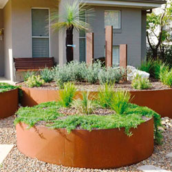 REDCOR® corten steel edging