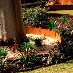 REDCOR® corten steel edging by Werd Landscapes