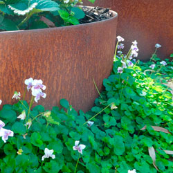 REDCOR® corten steel edging by James Melville