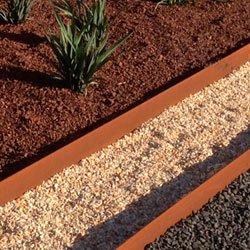 REDCOR® corten steel edging