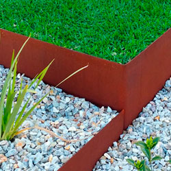 REDCOR® corten steel edging