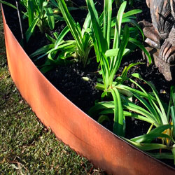 REDCOR® corten steel edging by Werd Landscapes